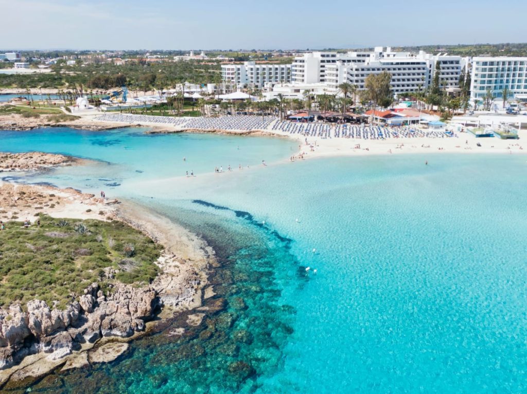 a beautiful beach in Cyprus