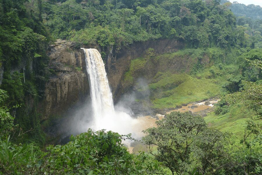 Waterfall in Cameroon