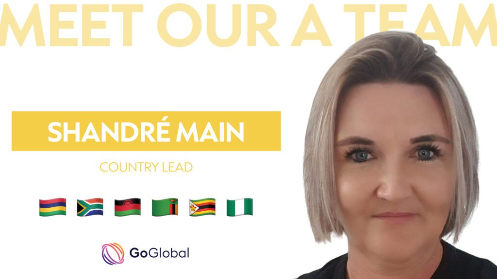 Headshot of Shandré Main, GoGlobal’s Country Lead in Mauritius.
